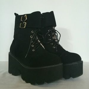 Gothic Platform Boots
